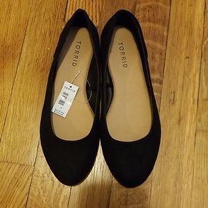 Black Torrid Ballet Flats